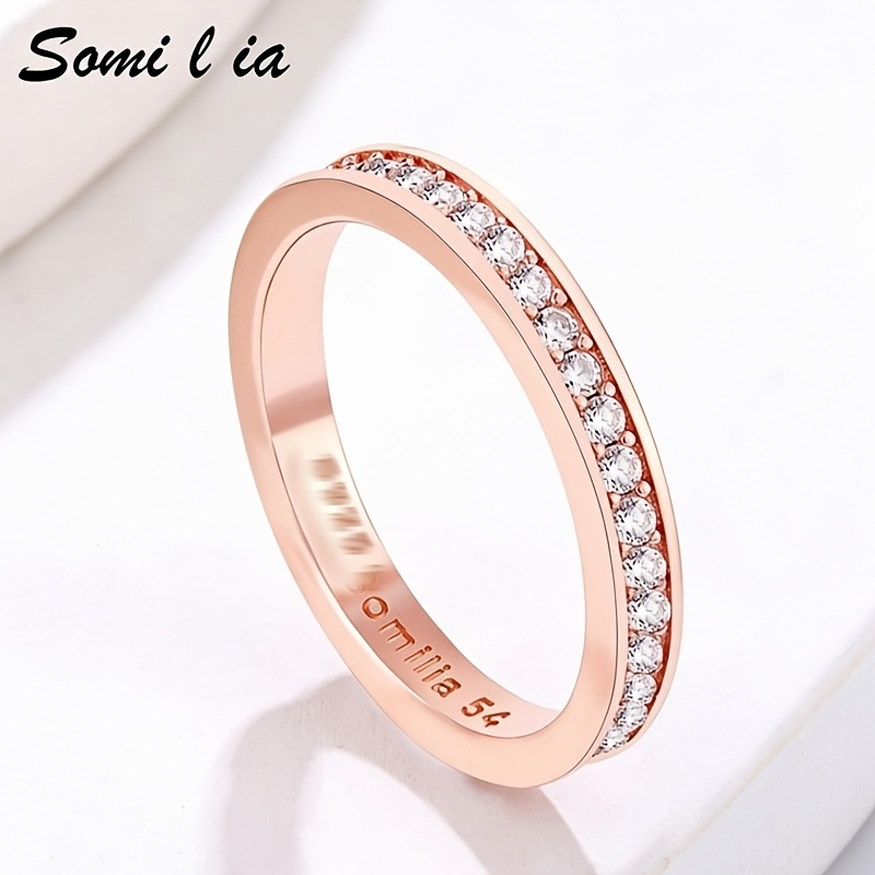 18K Gold-Plated Classic Ladies' Ring, Elegant Design